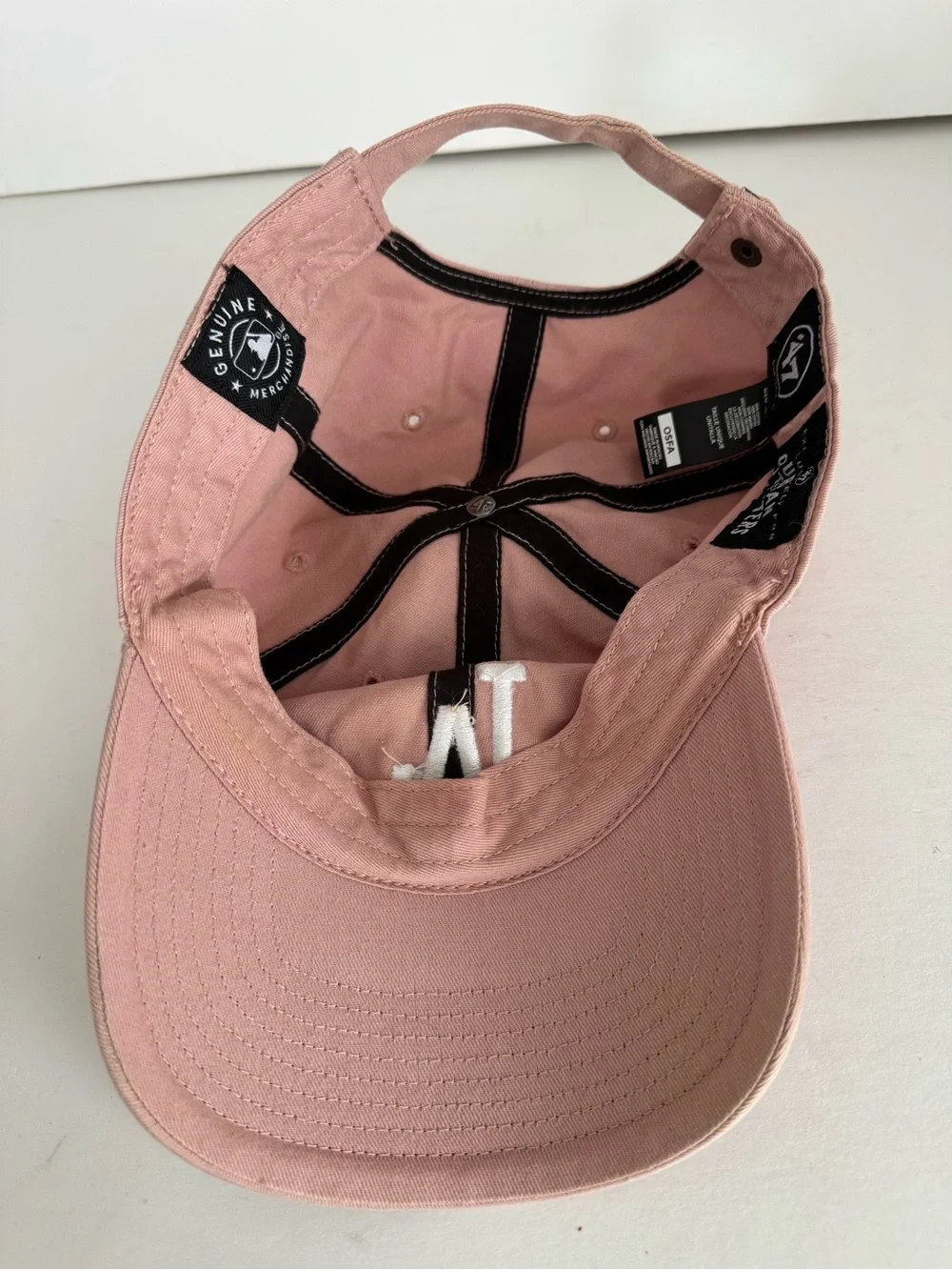 Urban Outfitters 47 LA Dodgers Baseball Hat Pink